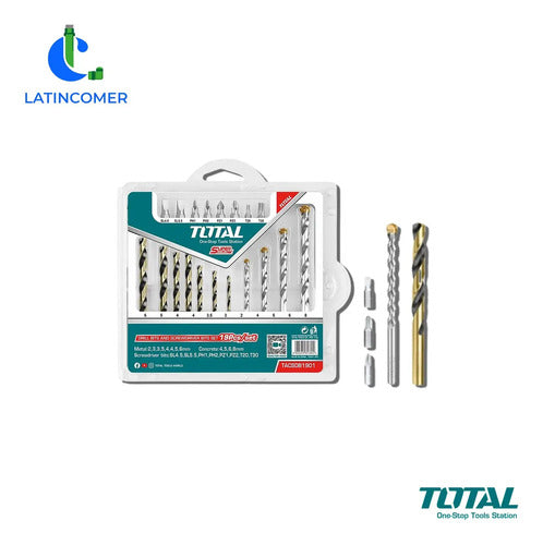 Juego De Brocas 19 Piezas - Total