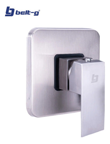 Grifo Ducha Monomando Square Brushed. Gri-1614