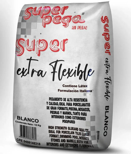 Superpega Pego Flexible Blanco 15kg