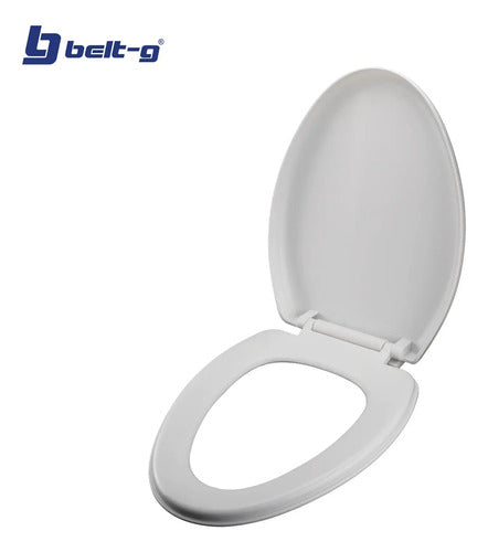 Tapa Asiento Para W.c. Slowdown Elongada. Gri-1194
