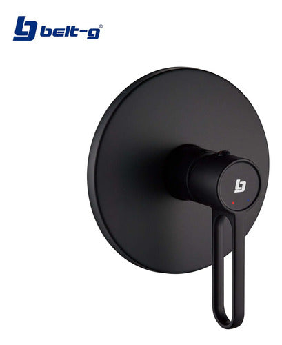 Grifo Ducha Monomando Prestige Black Belt-g