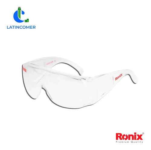 Lentes De Seguridad - Transparente Ronix Gris