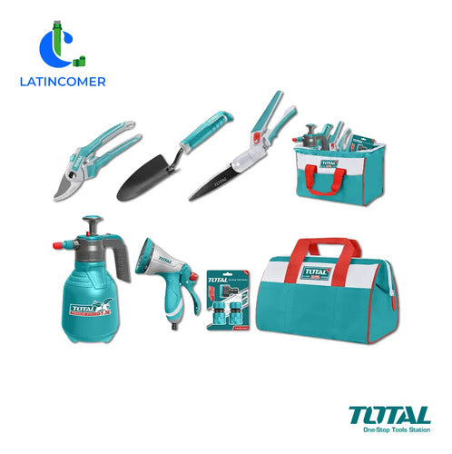 Juego De 7 Pcs Jardineria - Total Tools