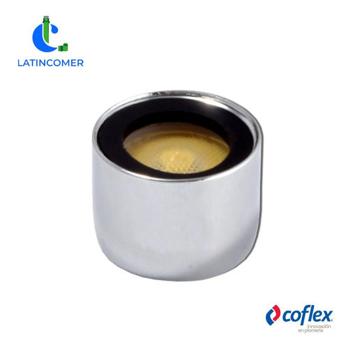 Aireador Rosca Interna Flujo Controlado Plateado