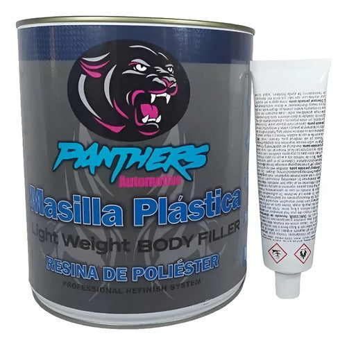Masilla Plast Body Filler 1/8 Gl Panther