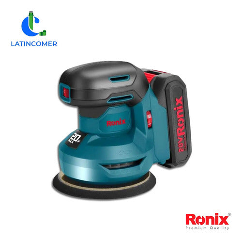 Lijadora Orbital Inalámbrica Ronix 20v