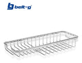 Jabonera Rejilla Acero Inox. Cromada Baja - Gri-1164 Plateado
