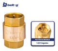 Valvula Check 1.1/4 Piston De Bronce Belt-g