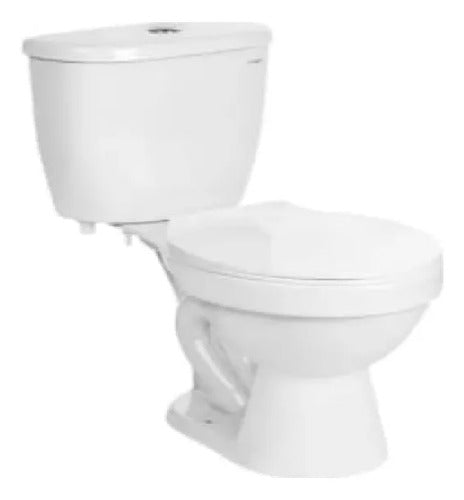 Inodoro 2 Piezas Pb Aruba Blanco Italgrif
