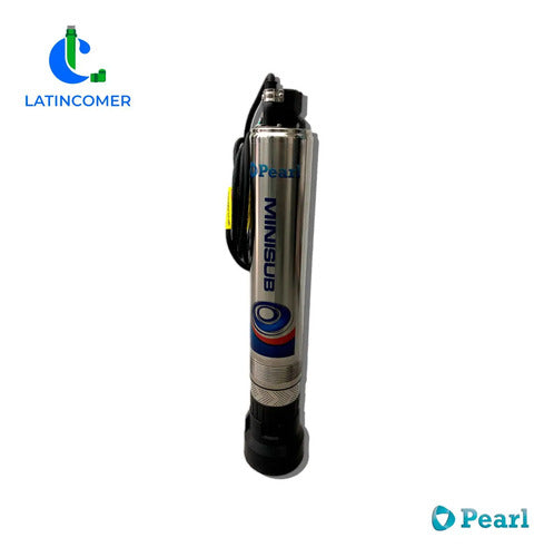 Bomba Sumergible Pozos Mini Sub Hp 0.5 Plateado Monofásica