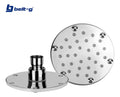 Regadera Anticalcarea 4 Modelo Metal Galax - Gri-1271 Gris Cromado