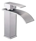 Grifo Lavamanos Monomando Duck Brushed - Gri-1494 Plateado Brillante