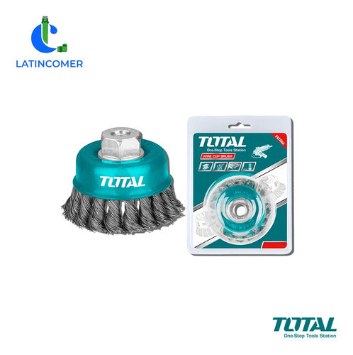 Cepillo De Taza 3 X5/6 Acero Al Carbono - Total
