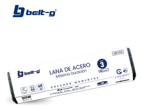 Lana De Acero ( 160 Gr. No.3 ) Gris Oscuro