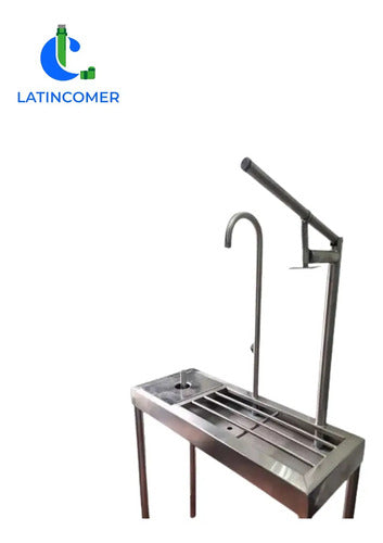 Mesa De Llenado En Acero Inx. Para Botellones
