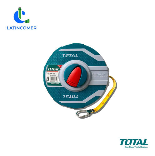 Cinta Métrica Para Topógrafo De 20mts X 12,5mm - Total