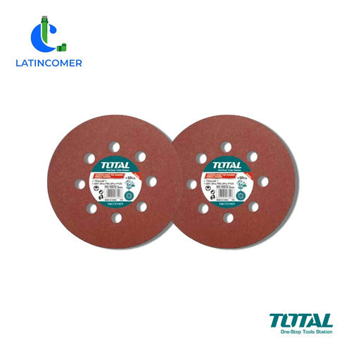Juego De Lijas Circulares De 225mm (6 Pzas) - Total