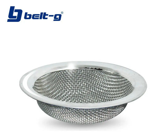 Cesta Filtro Para Fregadero Malla De (acero Inoxidable) Plateado Brillante