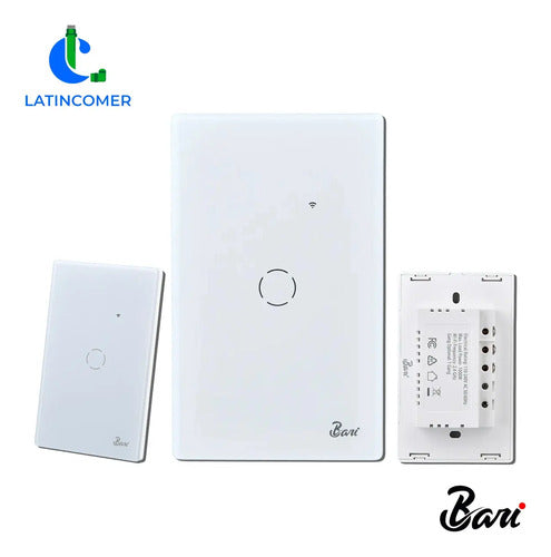 Bari Serie Neve - Interruptor Smart Sencillo