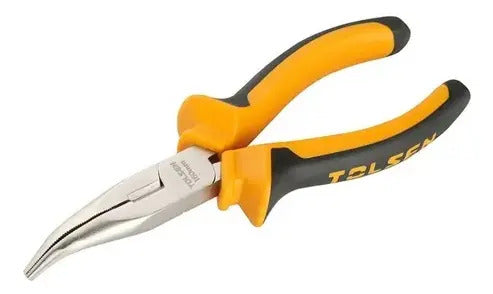 Pinza Punta Curva 160mm , 6'' Marca Tolsen
