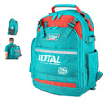 Mochila Para Herramientas Total 8kg Poliéster Morral 15'' Turquesa