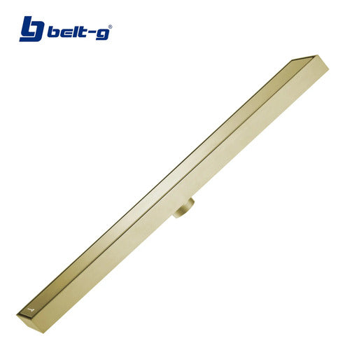 Rejilla Acero Inox. Doble Face 60x5 Luxe Golden Brush Belt-g