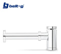 Sifón Para Lavamanos Metálico 1.1/4 (de Lujo) Belt-g Plateado