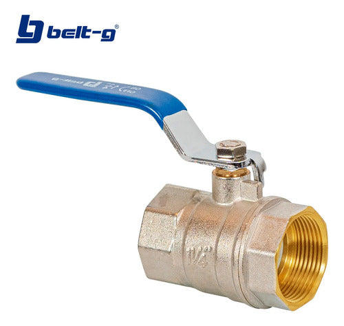 Llave De Bola Cromada Std 1.1/4 . Gri-1827