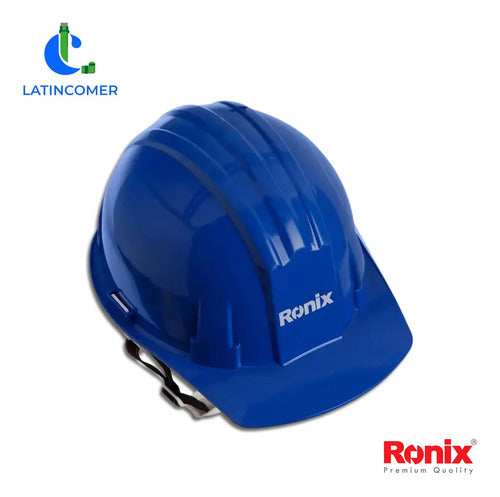 Casco De Seguridad Azul Azul