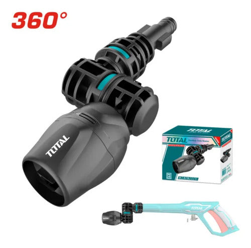 Boquilla Giratoria 360 Grados Para Hidrojet Total Negro