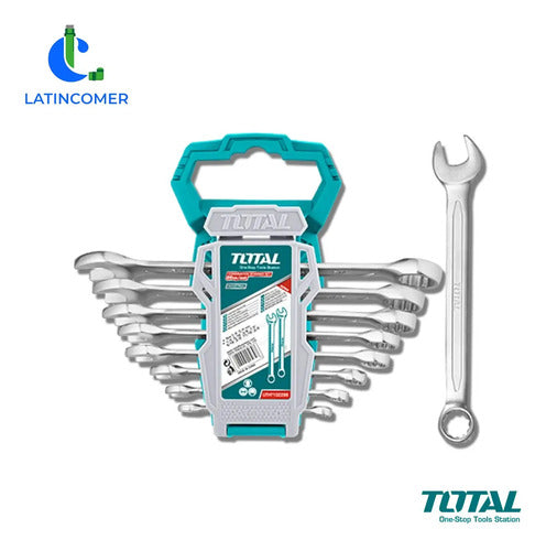 Juego De Llaves Combinadas De 8 Piezas - Total