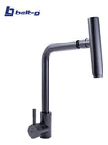 Grifo Fregadero Monomando Liberty Giratorio Black -gri-1542 Negro Mate