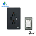 Bari Serie Spento - Toma Corriente Doble Usb