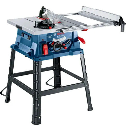 Sierra Circular Con Mesa 10 1800watts Marca Bosch Azul Petróleo 60