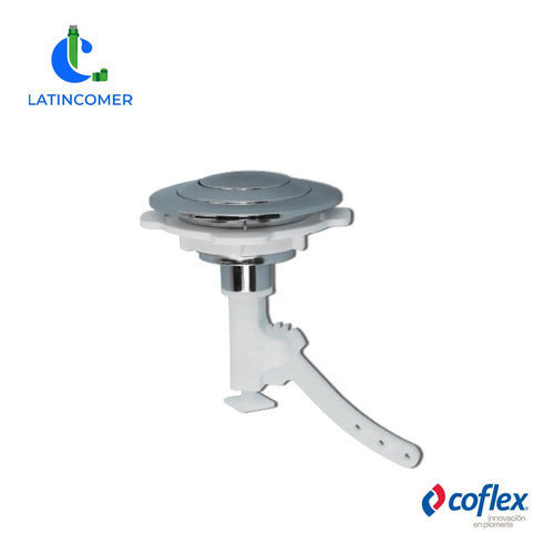 Boton Superior Universal Para Cadena Wc Blanco