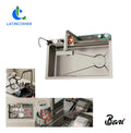 Fregadero Multifuncional Pioggia Una Tina Acero Inox Plateado