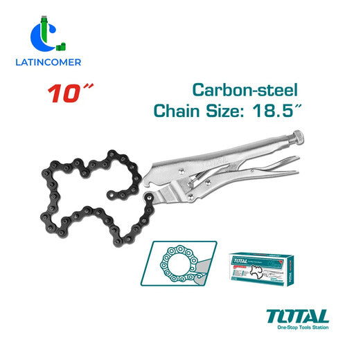 Alicate De Presion Con Cadena 10,5 Pulgadas - Total