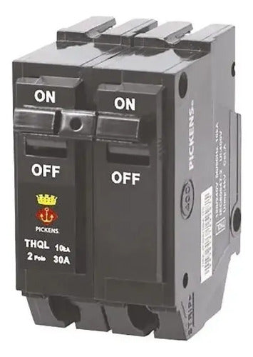 Breaker P/empotrar 2/15 2/30 2/40 Y 2/50 Amp Vitron