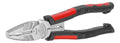 Alicate Electricista Multifuncional Ronix Pinza Universal 8 Rojo