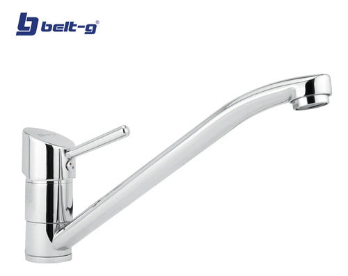 Grifo Fregadero Monomando Hat 35mm. Gri-1515 Plateado Brillante