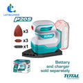 Lijadora De Palma Inalambrica 20v 12000rpm - Total Azul Petróleo