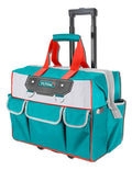 Caja De Herramientas Bolso Con Ruedas 20 Carga 20kg Turquesa