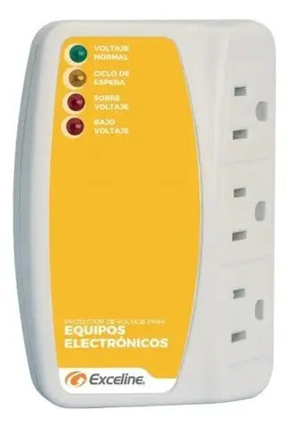 Protector De Voltaje Para Equipos Electronico Marca Exceline