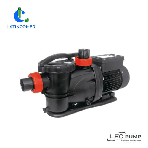 Bomba De Agua Para Piscina 3 Hp Autocebante Trampa Pelo Gtia Negro 60 Hz Monofásica