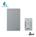Bari Serie Grigio - Interruptor Smart Doble