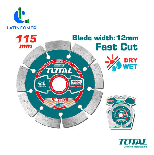 Disco De Corte Punta De Diamante Dim 115(4-1/2 )x22,2