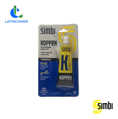 Pega Para Tuberia Pvc Koppex Gris