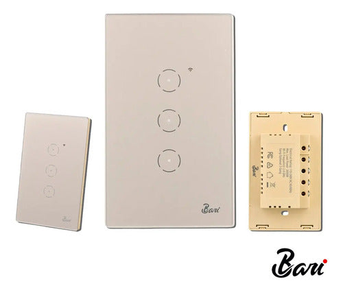 Bari Serie D'oro - Interruptor Smart Triple