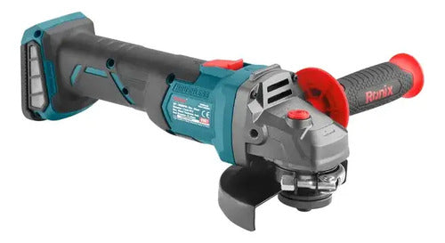 Esmeril Angular 4-1/2 115mm Ronix Inalámbrico Azul Petróleo