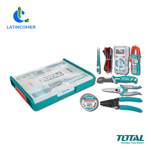 Juego De Herramientas Para Electricista 7 Pzas - Total